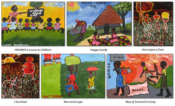 Uganda Children's Artwork